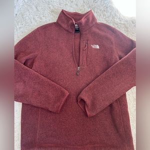 Men’s North Face - 1/4 Zip - Size Large